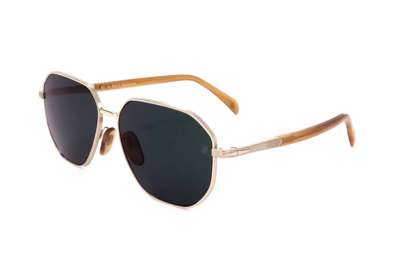 David Beckham DB1132_F_S Sunglasses - GOLD HORN - view 3